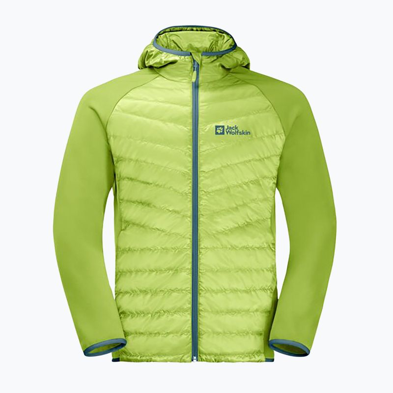 Jack Wolfskin pánska bunda Routeburn Pro Hybrid zelená 1710511 9