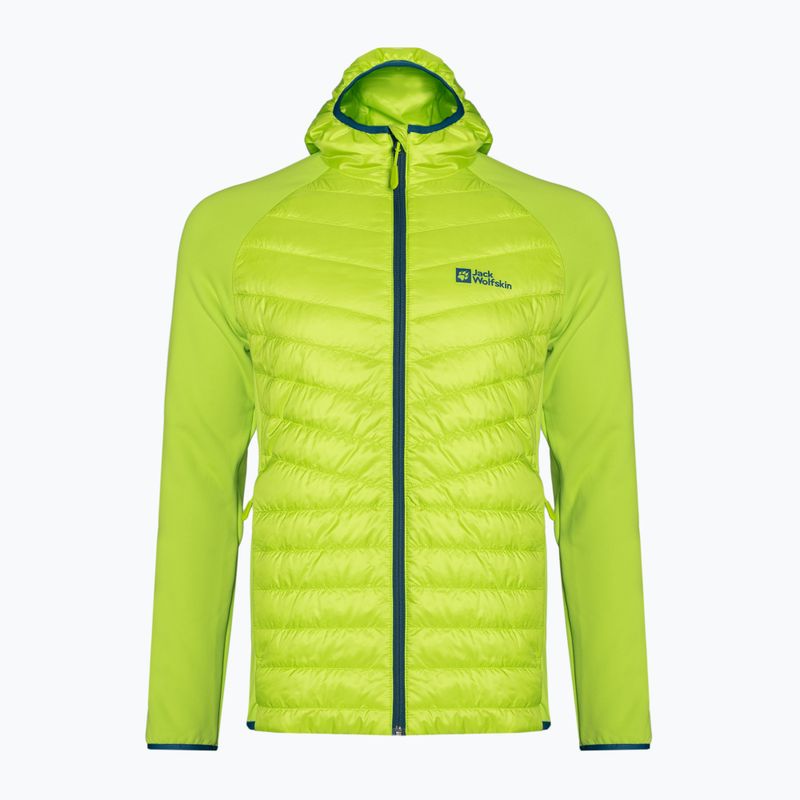 Jack Wolfskin pánska bunda Routeburn Pro Hybrid zelená 1710511 5