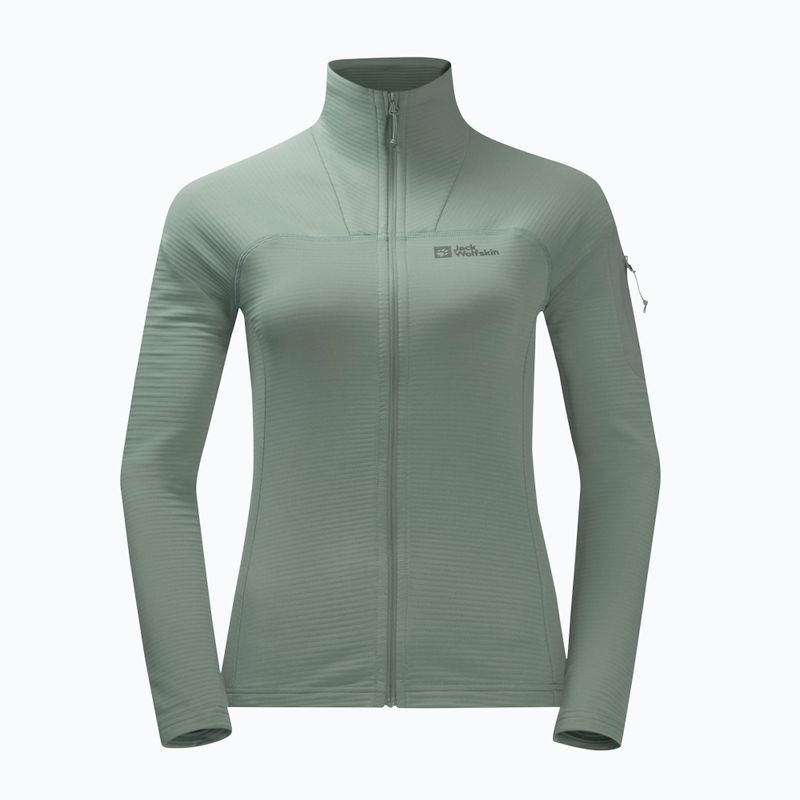 Dámska trekingová bunda Jack Wolfskin Prelight FZ green 1710981 5