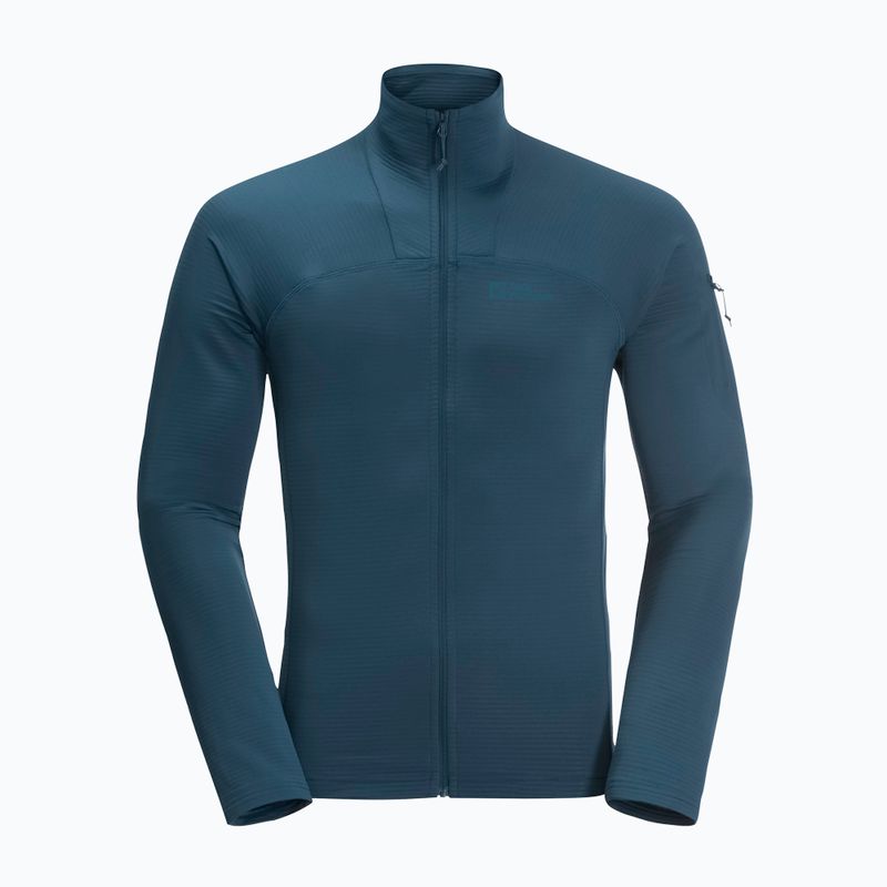 Jack Wolfskin pánska trekingová bunda Prelight FZ navy blue 1711001 5