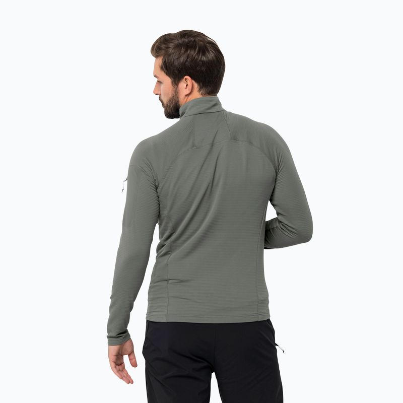 Jack Wolfskin pánska trekingová bunda Prelight FZ green 1711001 2