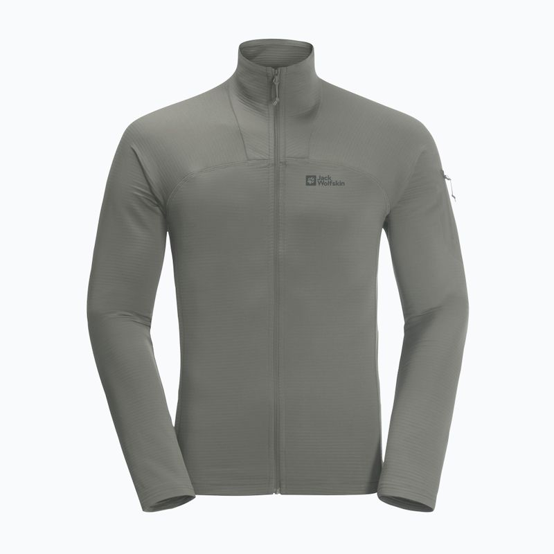 Jack Wolfskin pánska trekingová bunda Prelight FZ green 1711001 5