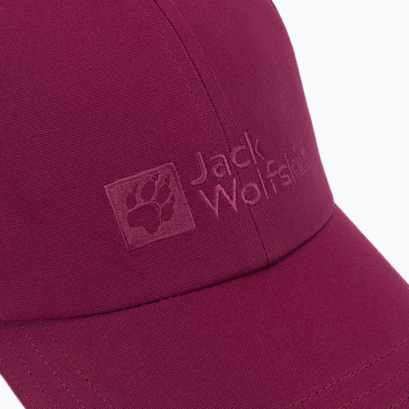 Jack Wolfskin Baseballová čiapka červená 1900673 5