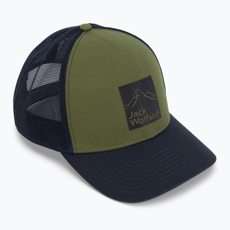 Kšiltovka Jack Wolfskin Brand zelená 1911241