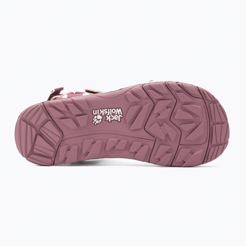 Jack Wolfskin Seven Seas 3 pink detské trekingové sandále 4040061 5