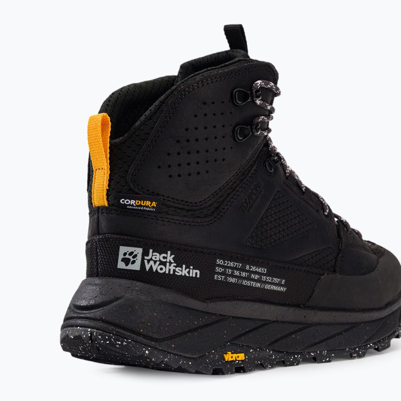 Jack Wolfskin pánske trekové topánky Terraquest Texapore Mid black 4056381_6000_110 9