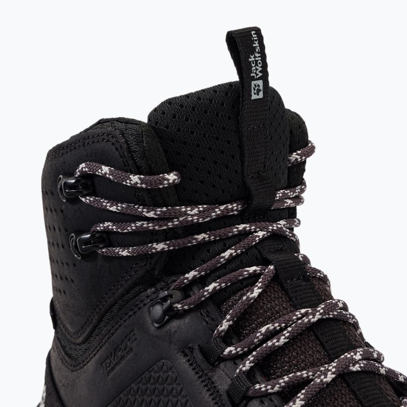 Jack Wolfskin pánske trekové topánky Terraquest Texapore Mid black 4056381_6000_110 10