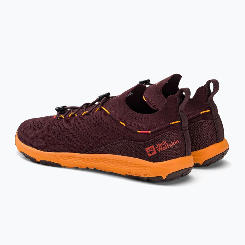 Jack Wolfskin pánske turistické topánky Spirit Knit Low bordová 4056621_2196_105 3