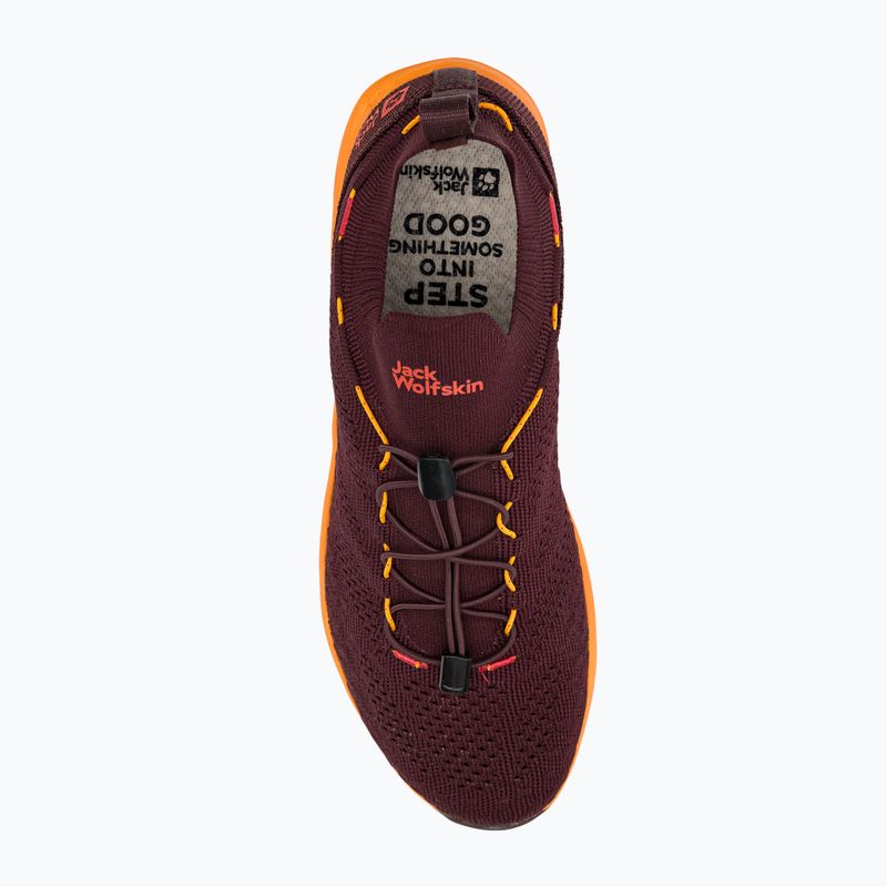 Jack Wolfskin pánske turistické topánky Spirit Knit Low bordová 4056621_2196_105 6