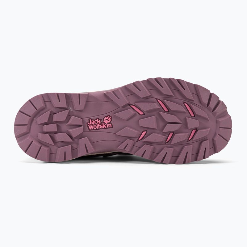 Jack Wolfskin Vili Hiker Texapore Low detská turistická obuv ružová 4056831_2197_370 5