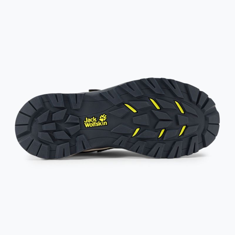 Jack Wolfskin Vili Hiker Texapore Low detské turistické topánky zelené 4056831_4136_350 5