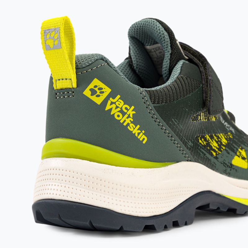 Jack Wolfskin Vili Hiker Texapore Low detské turistické topánky zelené 4056831_4136_350 9
