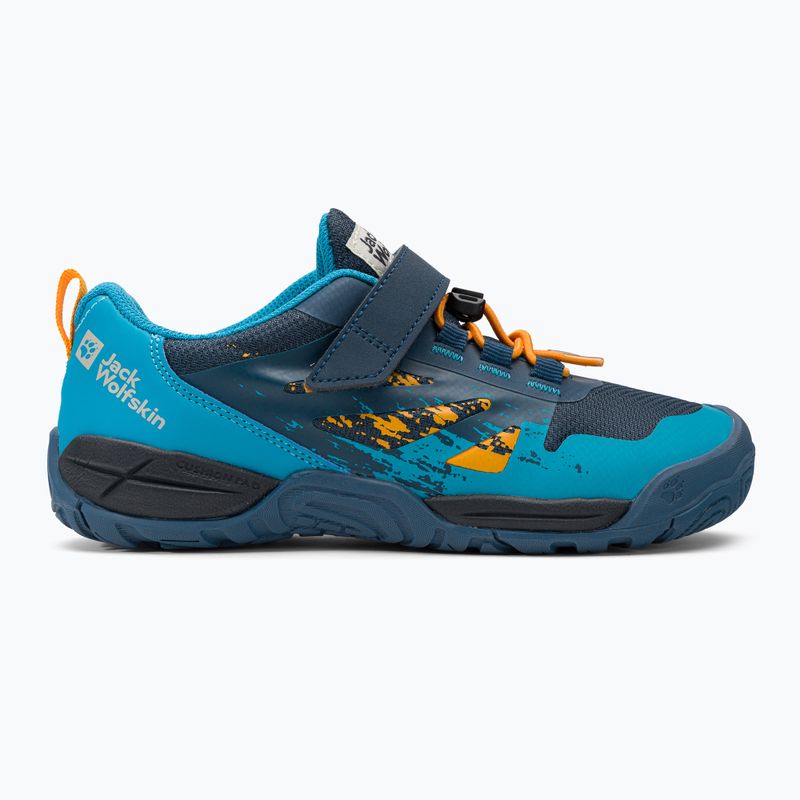Detské trekové topánky Jack Wolfskin Vili Action Low navy blue 4056851 2