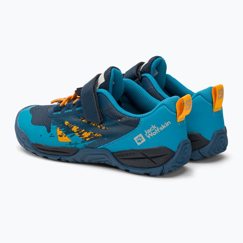 Detské trekové topánky Jack Wolfskin Vili Action Low navy blue 4056851 3