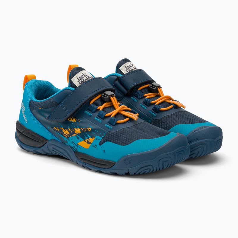 Detské trekové topánky Jack Wolfskin Vili Action Low navy blue 4056851 4