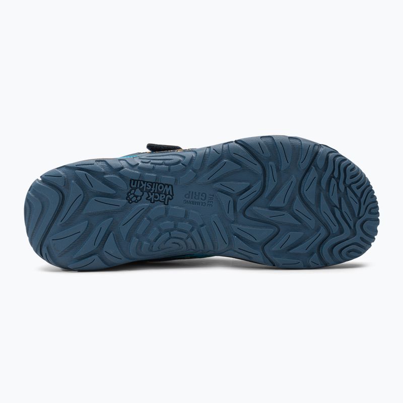 Detské trekové topánky Jack Wolfskin Vili Action Low navy blue 4056851 5