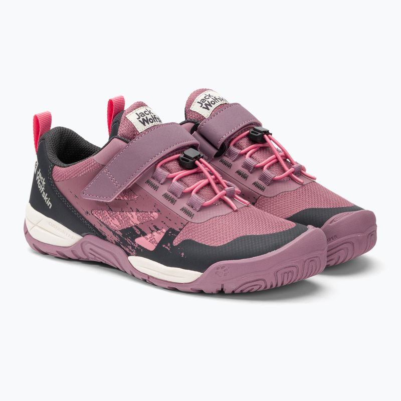 Detské trekové topánky Jack Wolfskin Vili Action Low pink 4056851 4