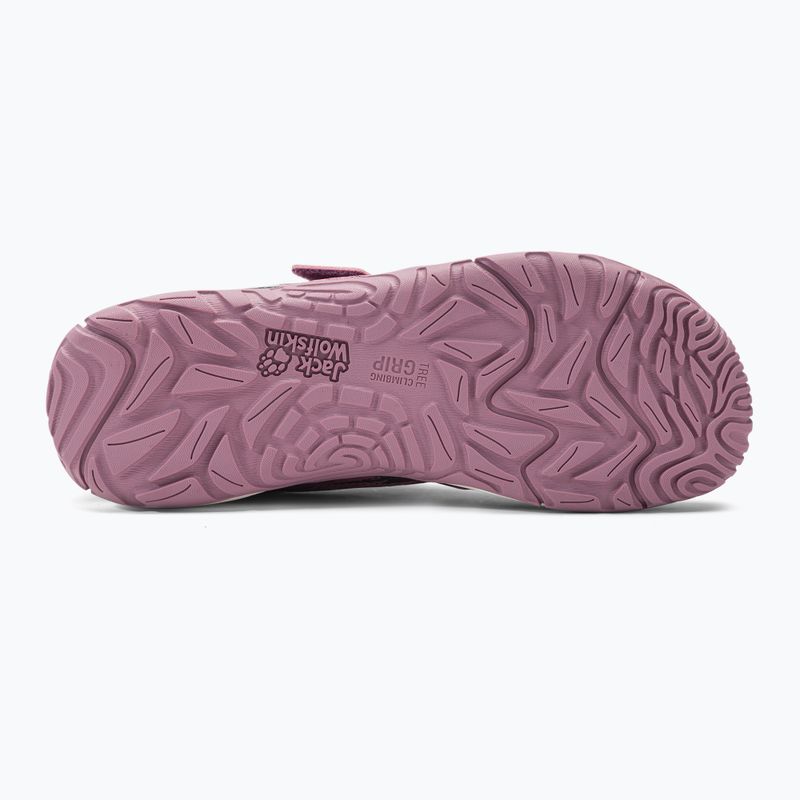 Detské trekové topánky Jack Wolfskin Vili Action Low pink 4056851 5