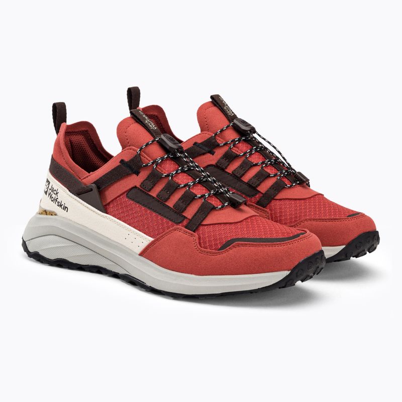 Jack Wolfskin pánske turistické topánky Dromoventure Athletic Low red 4057011_2188_075 4