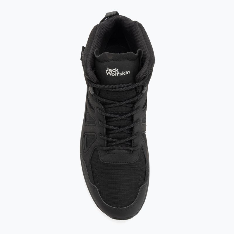 Pánske trekové  topánky Jack Wolfskin Woodland 2 Texapore Mid black 5