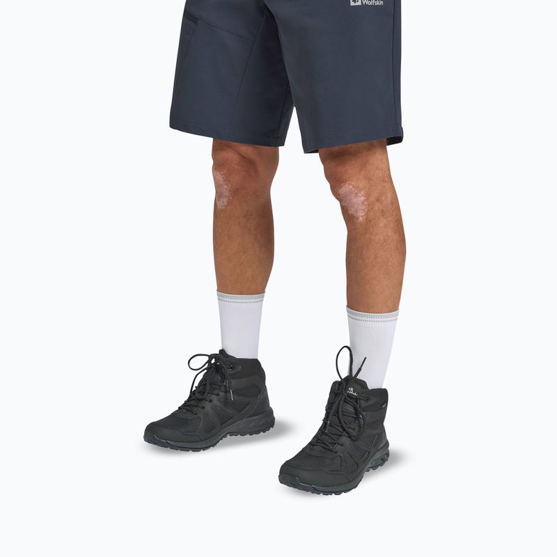 Pánske trekové  topánky Jack Wolfskin Woodland 2 Texapore Mid black 14