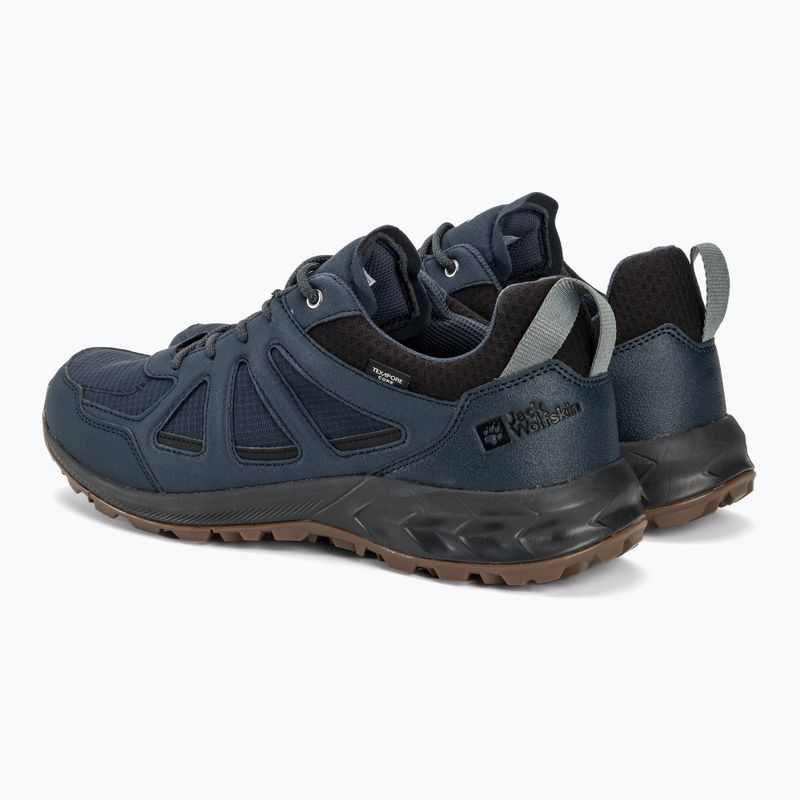 Pánske trekové topánky Jack Wolfskin Woodland 2 Texapore Low night blue 3