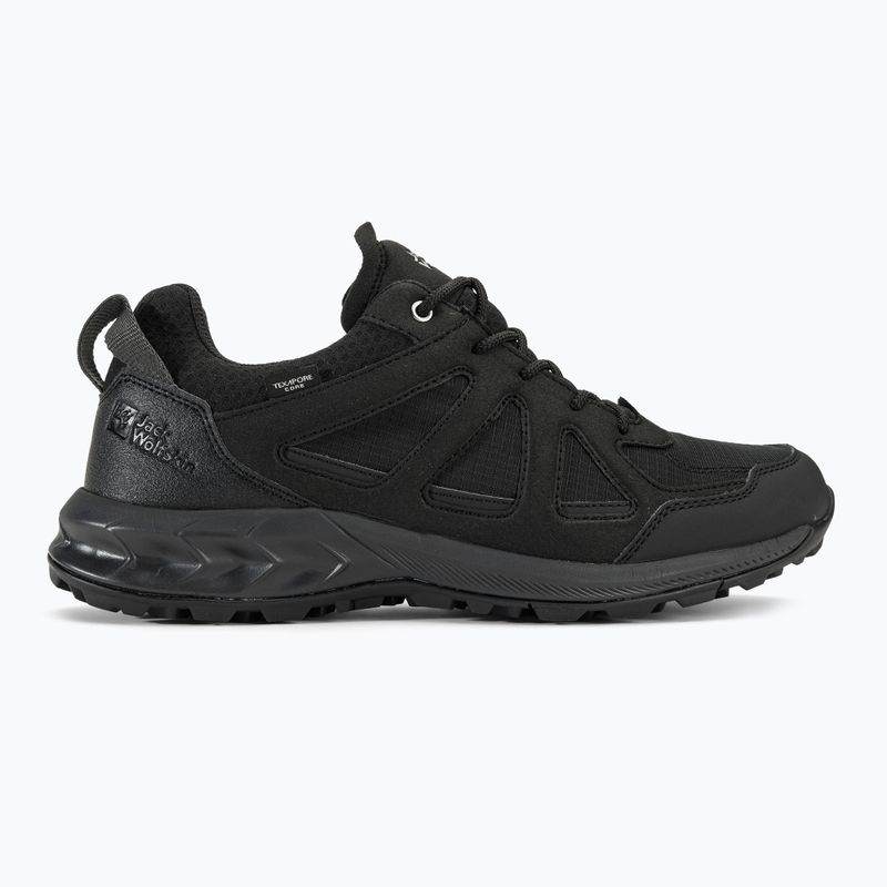 Pánske trekové topánky Jack Wolfskin Woodland 2 Texapore Low black 2