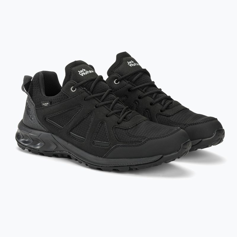 Pánske trekové topánky Jack Wolfskin Woodland 2 Texapore Low black 4