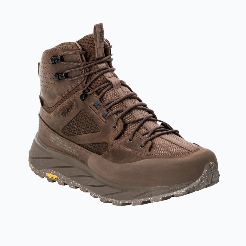 Pánske trekové topánky Jack Wolfskin Terraquest Texapore Mid bear 8