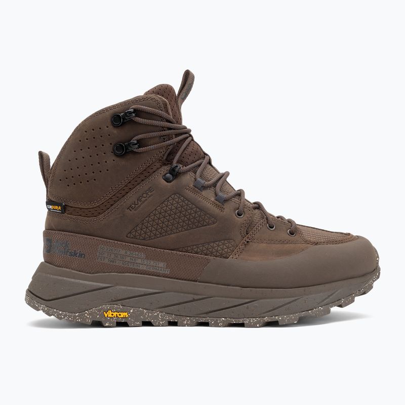 Pánske trekové topánky Jack Wolfskin Terraquest Texapore Mid bear 2