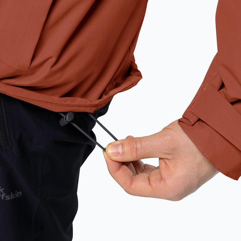 Jack Wolfskin pánska bunda do dažďa Romberg 3v1 carmine 7