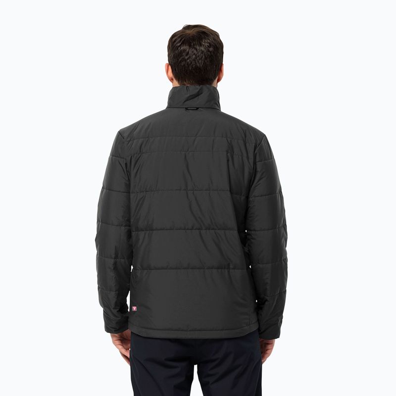 Jack Wolfskin pánska bunda do dažďa Jasper 3v1 black olive 4