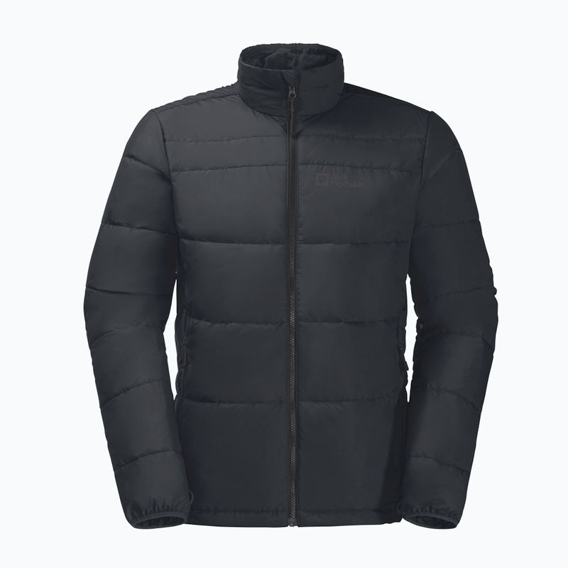 Jack Wolfskin pánska bunda do dažďa Jasper 3v1 black olive 9