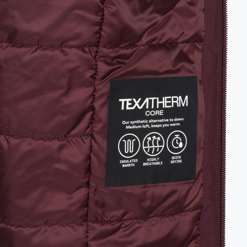 Dámska zimná bunda Jack Wolfskin Heidelstein Ins dark maroon 10