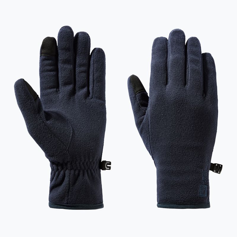 Trekkingové rukavice Jack Wolfskin Real Stuff night blue