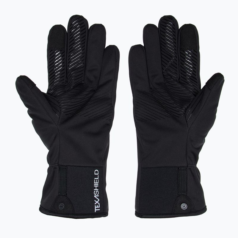 Cyklistické rukavice Jack Wolfskin Morobbia Light čierne 3