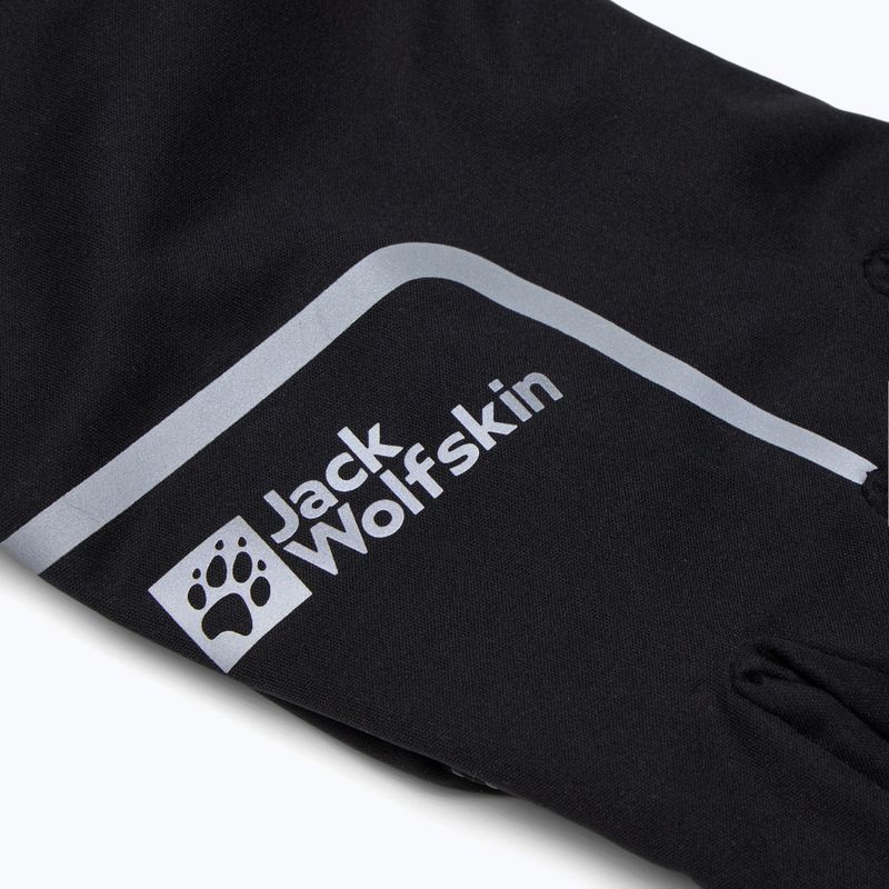 Cyklistické rukavice Jack Wolfskin Morobbia Light čierne 5