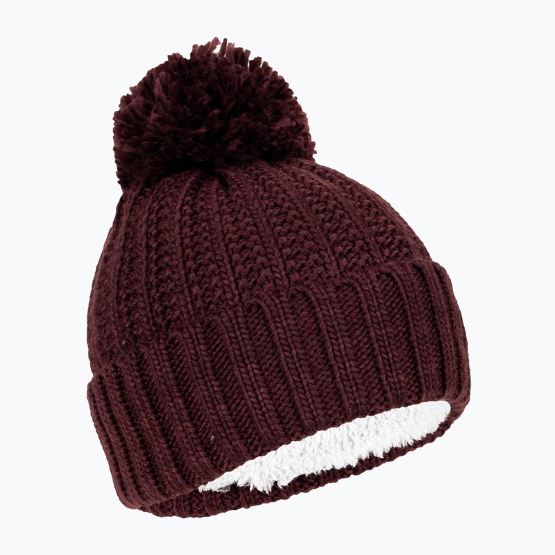 Dámska zimná čiapka Jack Wolfskin Highloft Knit Beanie boysenberry