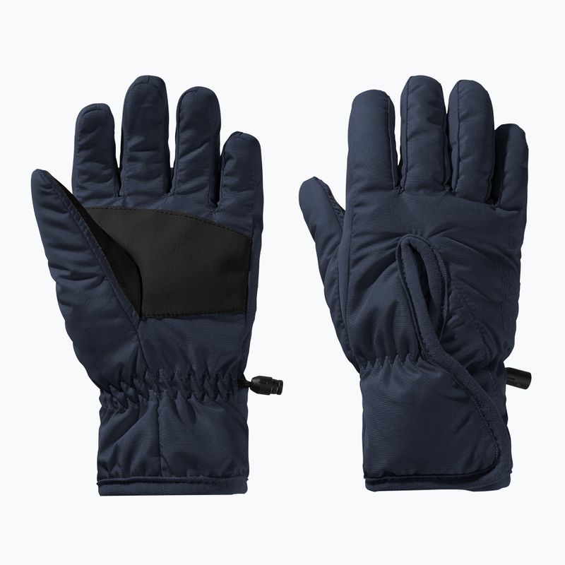 Detské trekingové rukavice Jack Wolfskin Easy Entry night blue