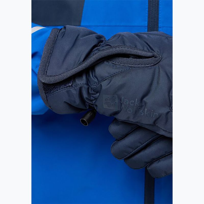 Detské trekingové rukavice Jack Wolfskin Easy Entry night blue 3