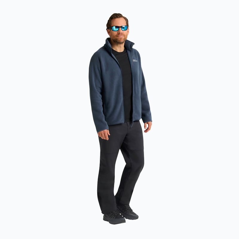 Pánske termo tričko longsleeve Jack Wolfskin Sky Thermal black 2