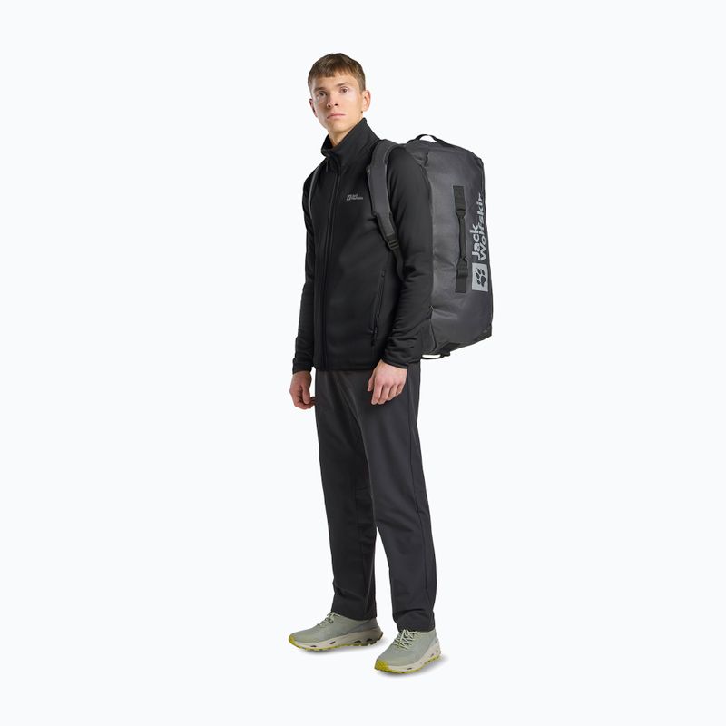 Dámska fleecová mikina Jack Wolfskin Baiselberg Fz black 2