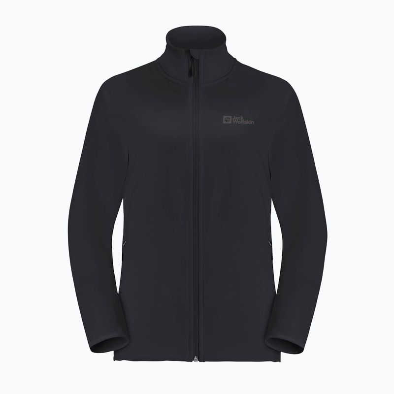 Dámska fleecová mikina Jack Wolfskin Baiselberg Fz black 7