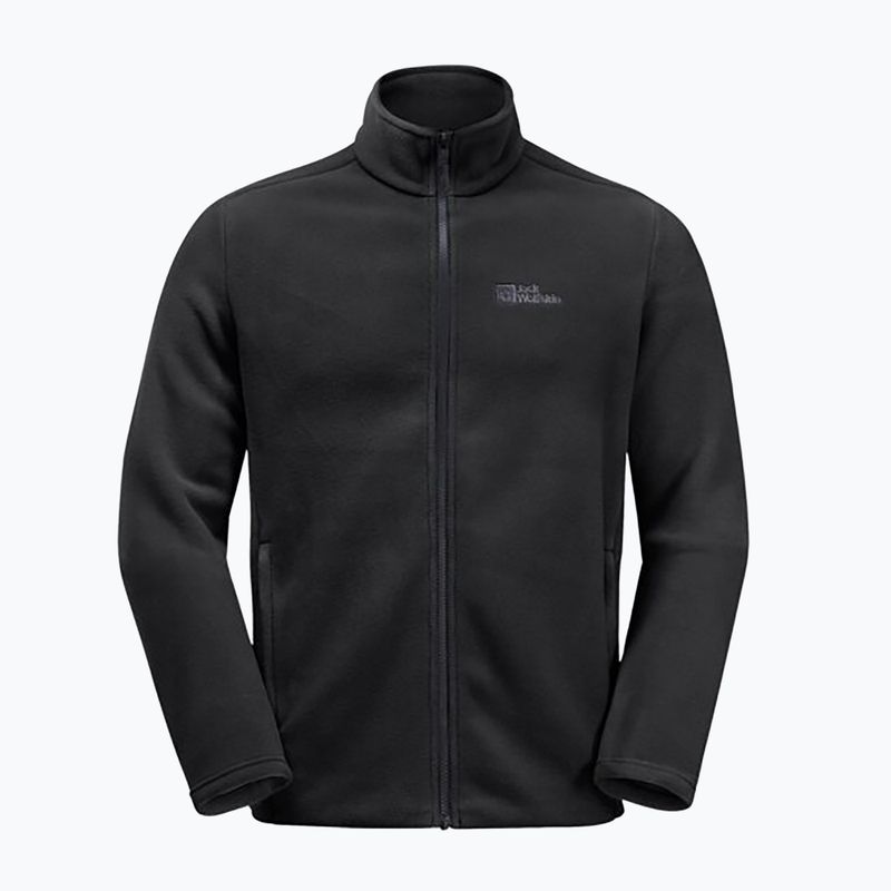 Pánska fleecová mikina Jack Wolfskin Winterstein Fz black 6