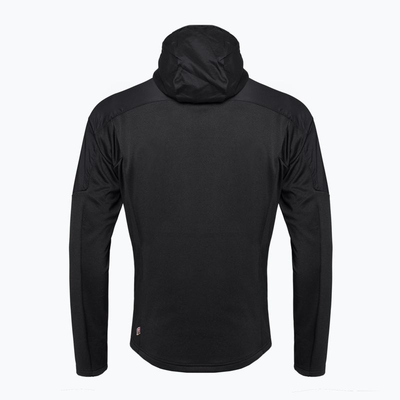 Pánska hybridná bunda Jack Wolfskin Alpgrat Pro Ins Fz black 6