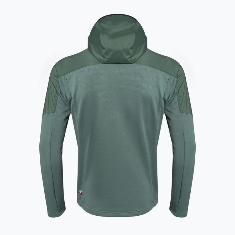 Jack Wolfskin pánska páperová bunda Alpgrat Pro Ins Fz hedge green 6