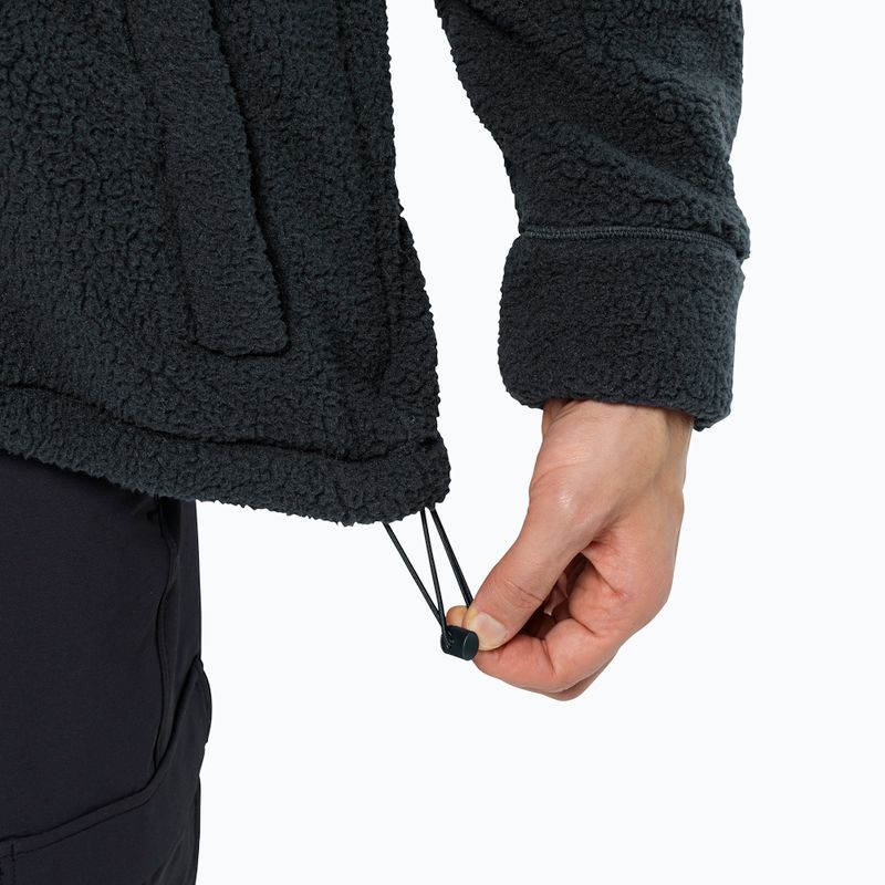 Pánska fleecová mikina Jack Wolfskin Felslicht Hooded night blue 5