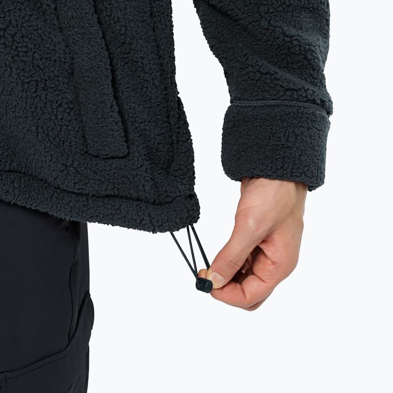 Pánska fleecová mikina Jack Wolfskin Felslicht Hooded night blue 6