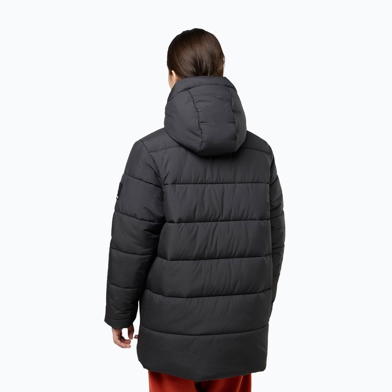 Detská zateplená bunda Jack Wolfskin Teen Ins Long granite black 2