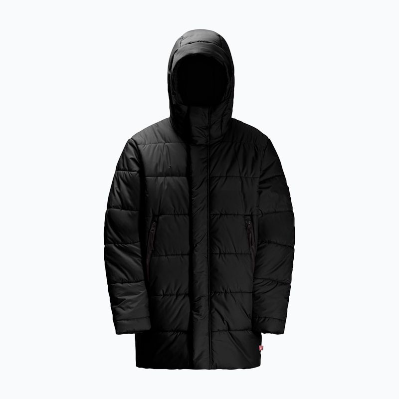 Detská zateplená bunda Jack Wolfskin Teen Ins Long granite black 5